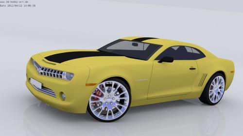 Transformers Camaro (transformed and car) ver. 0.0.1 preview image